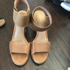 Sorel strapped heels